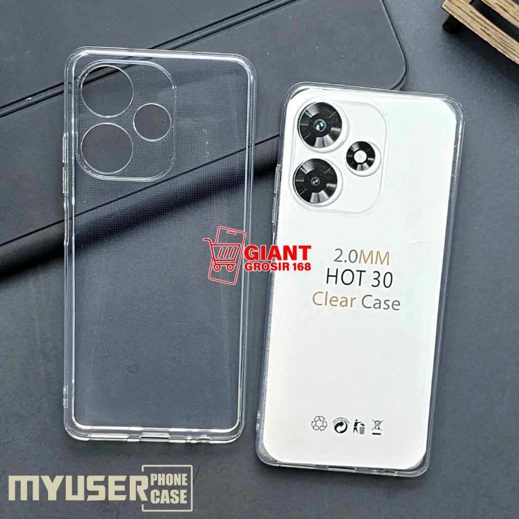 Infinix Hot 30 Infinix Hot 30i Case Clear HD Case Bening Infinix Hot 30 Infinix Hot 30i
