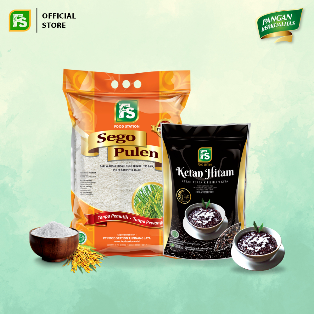 

Bundling FS Sego Pulen 5 kg + FS Ketan Hitam 1 kg
