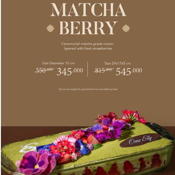 

Oma Elly Hampers - Matcha Berry