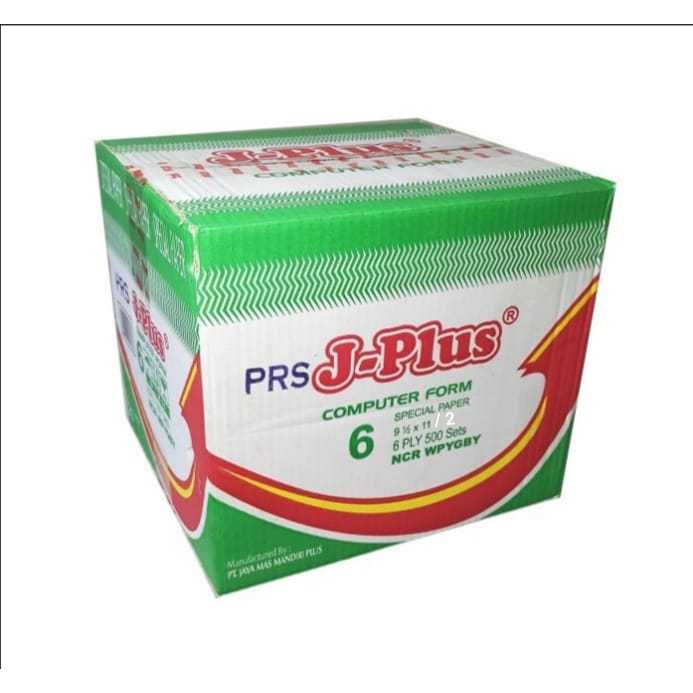 

J-PLUS - Continous Form 91/2 x 11 6 Ply Bagi 2 ( K6/2 J-plus ) NCR - Box