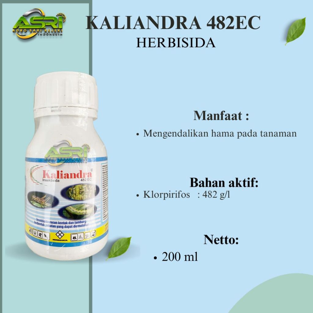 KALIANDRA 482EC 200ML INSEKTISIDA