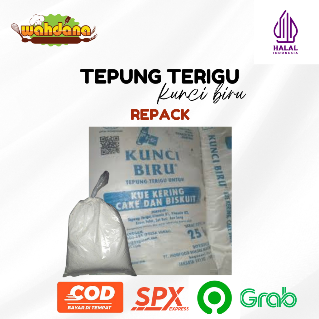 

kunci biru kemasan repack 1kg