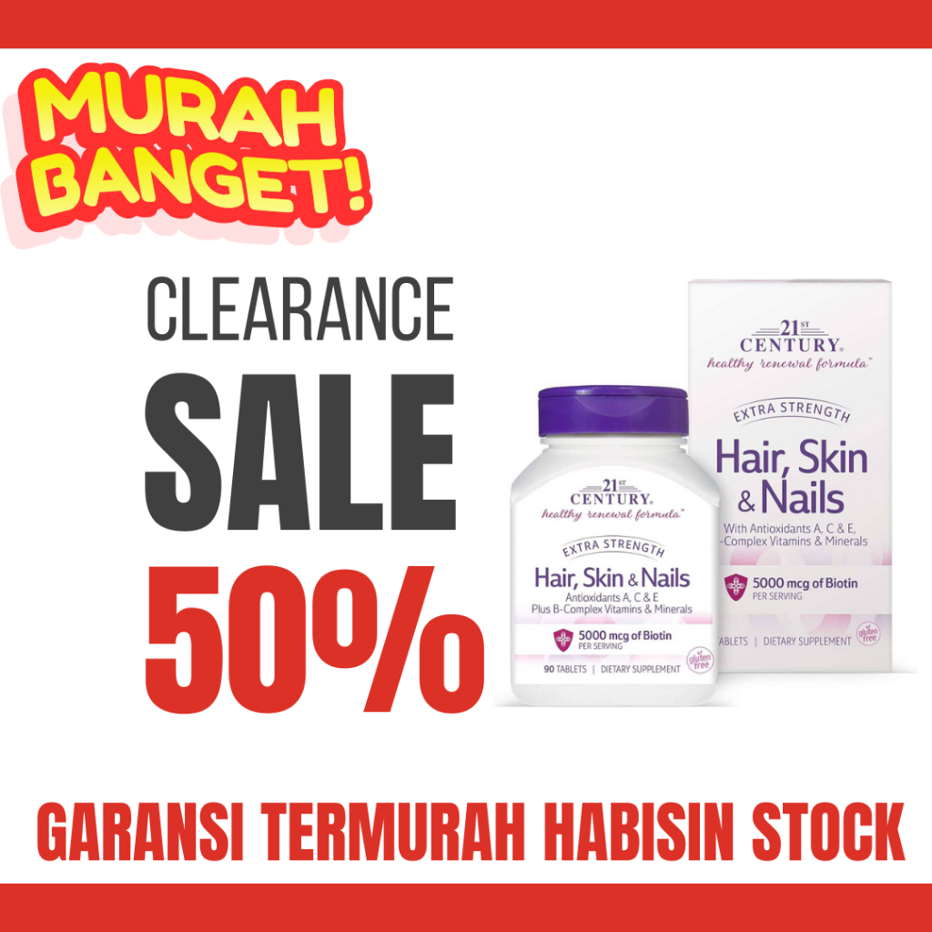 Hair Skin Nails 90 Tab 21st Century 90 Tablet