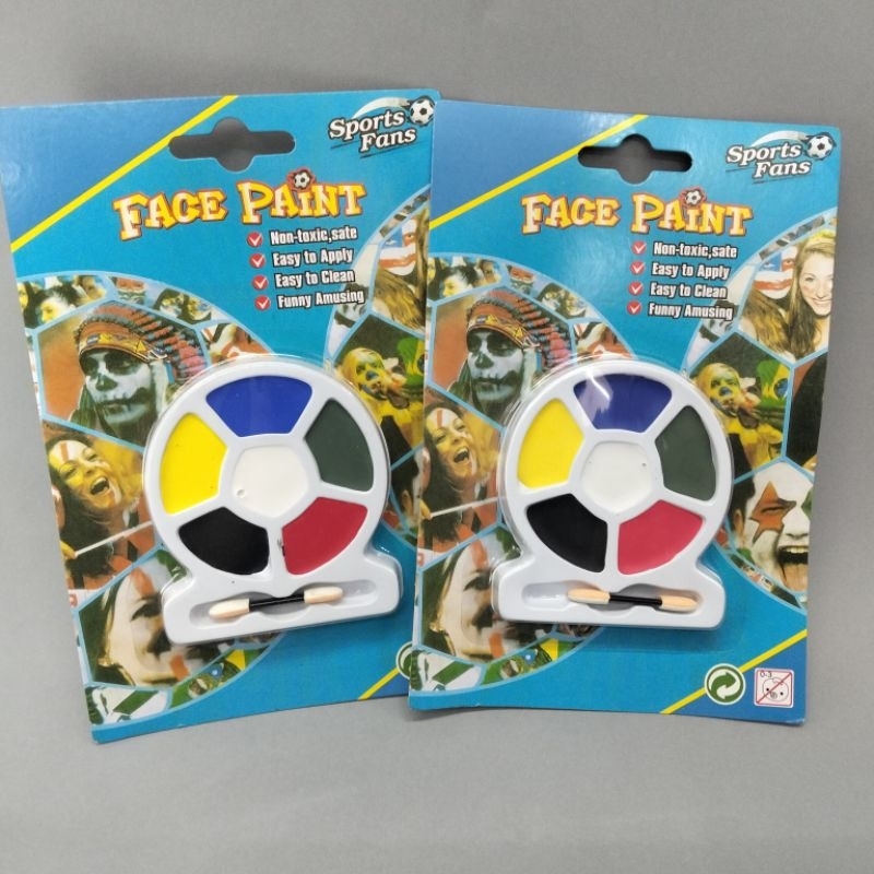 

Face Painting / Body painting murah / make up wajah dan badan / make up karnaval /art make up 6 warna