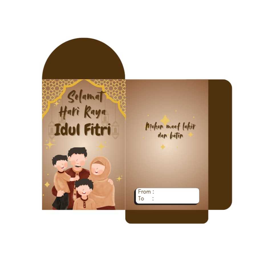 

Amplop Lebaran Artku - Family Series ( 1 Pcs)