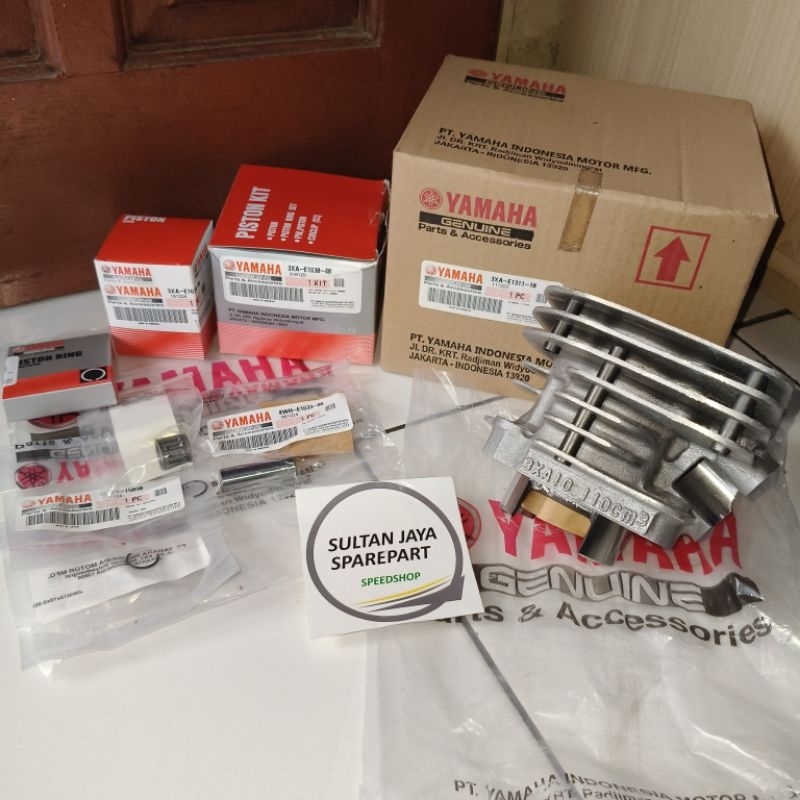 BLOK SEHER + PISTON SET F1Z F1ZR FIZR FORCE 1 YP2 ORIGINAL YAMAHA 3XA-E1311-10