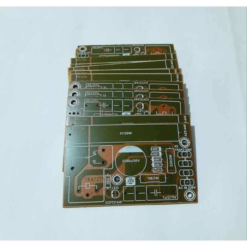 Pcb softstart power balap balap