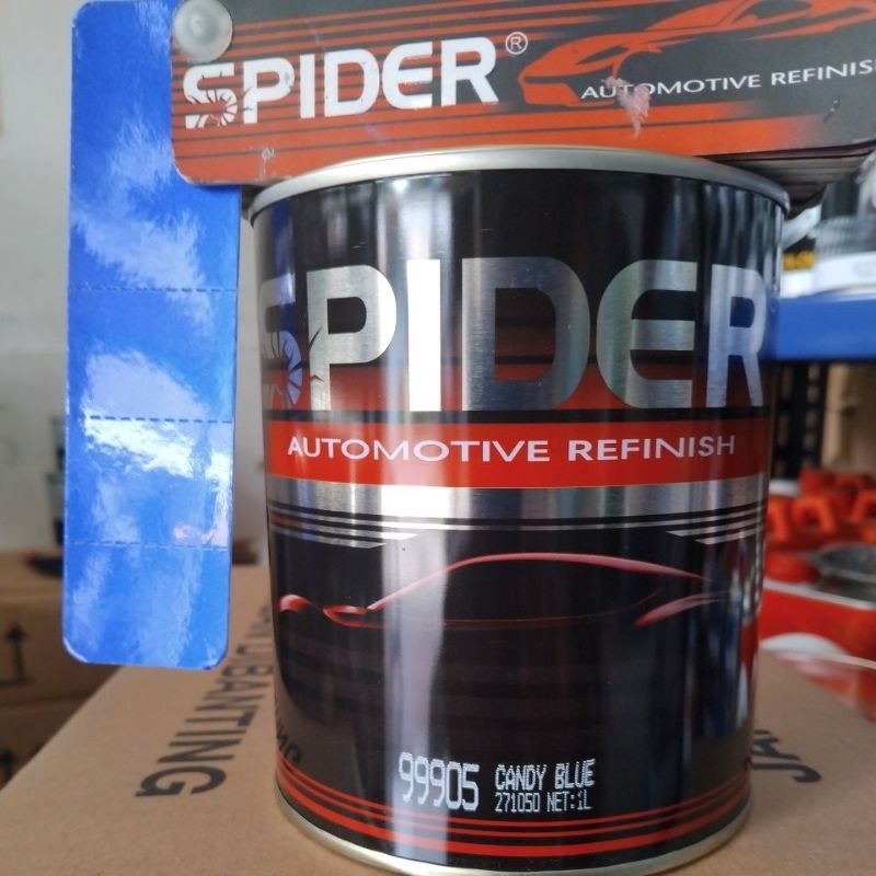 Cat pu Candy Blue  Spider. 99905