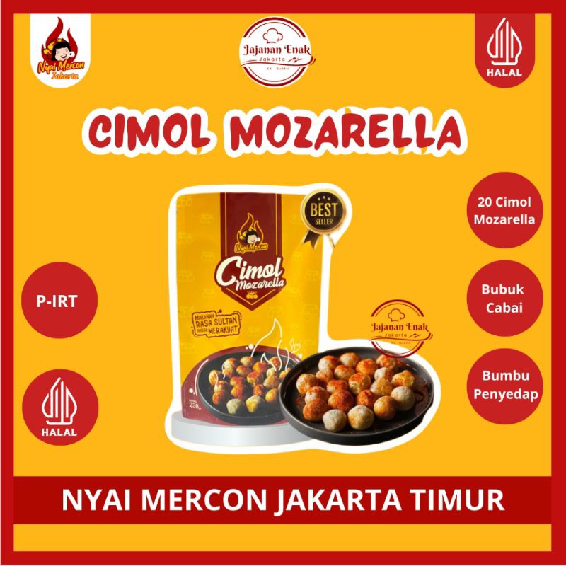 

CIMOL MOZARELLA KEJU LUMER NYAI MERCON