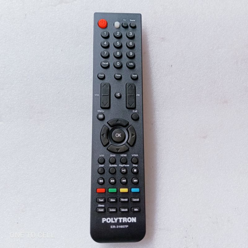 REMOT TV POLYTRON ORIGINAL ER-31607P - REMOT TV LED POLYTRON - Remote polytron