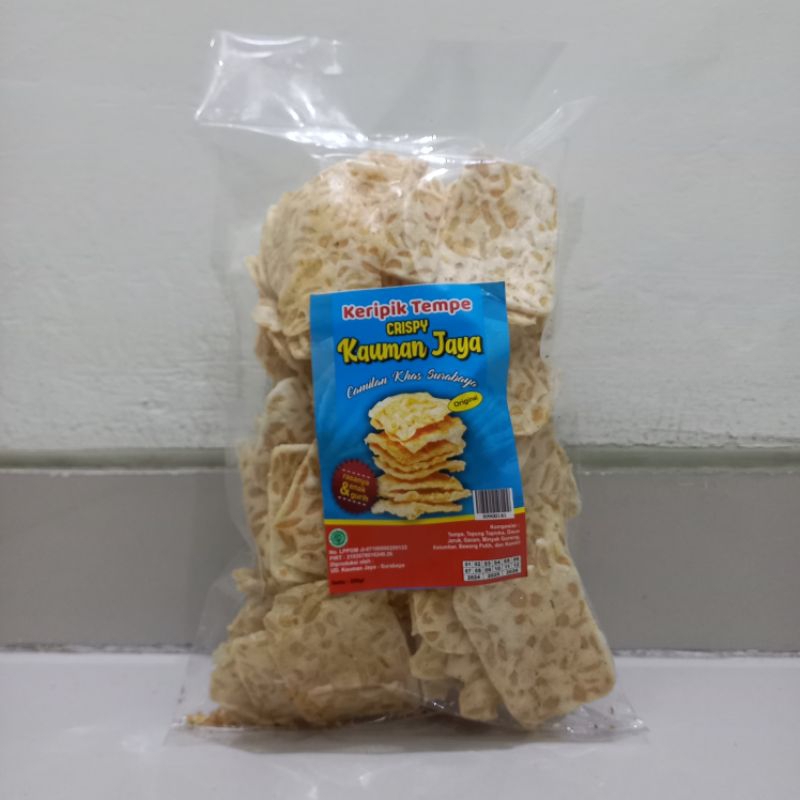 

Keripik Kripik Tempe Crispy Enak Gurih Renyah Original 200gr