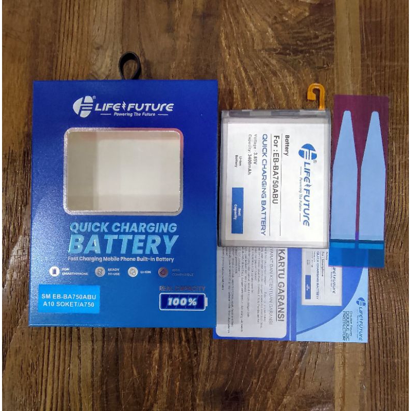 BATRE LF SAMSUNG A10 A105 / M10 M105 /A7 2018 A750 DOUBLE POWER