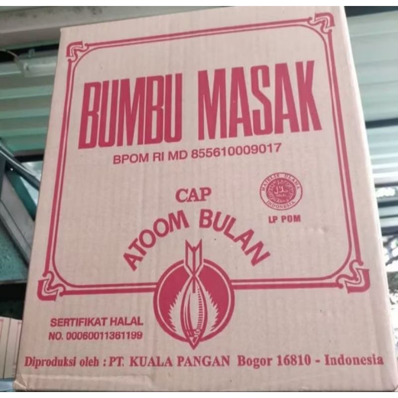 

bumbu atom bulan 7g isi 50box