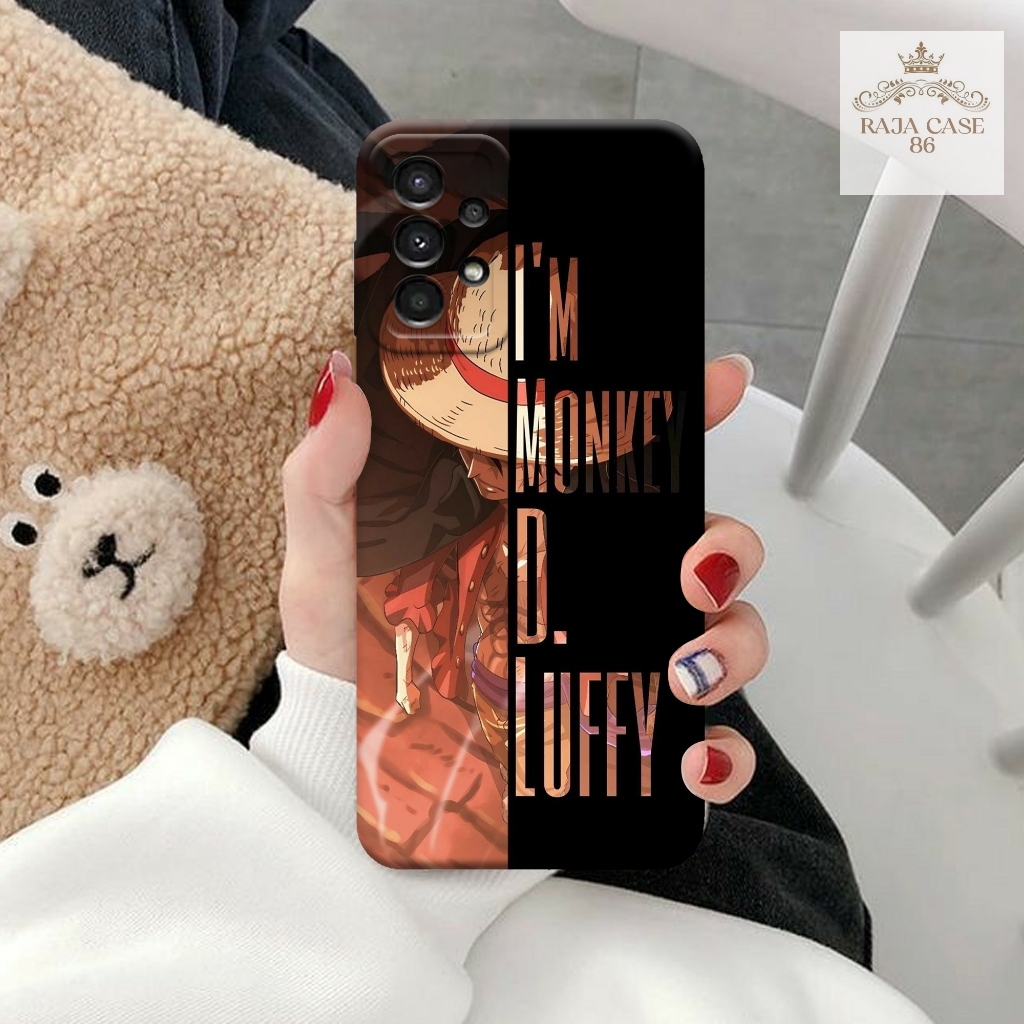 Softcase Samsung A23 - rajacase - Casing Samsung A23 - Motif case One Piece - Samsung - Softcase Sam