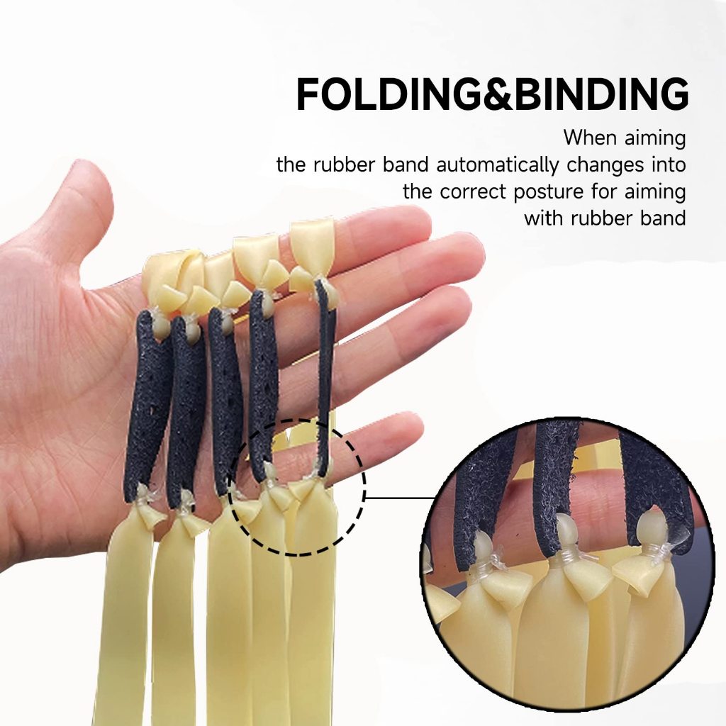 5Pcs 1.5Mm Flatband Slingshot / Tali Karet Ketapel / Aksesoris Ketapel