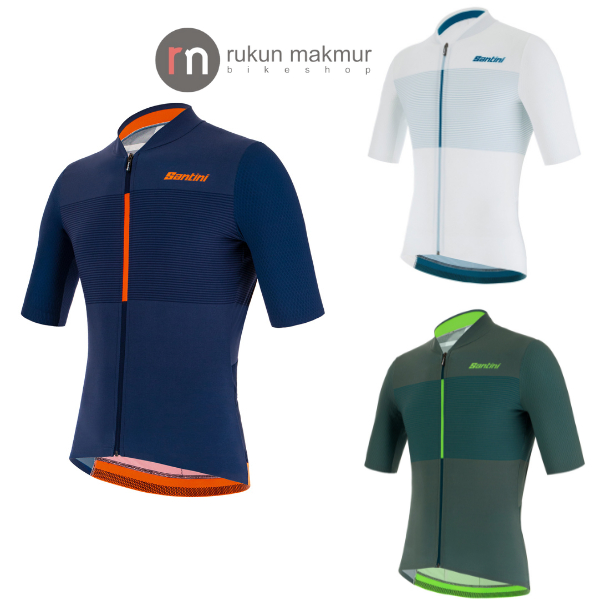 Santini Redux Istinto Men Road Cycling Jersey Aero Sleek Fit - Baju Sepeda Balap RoadBike Pria