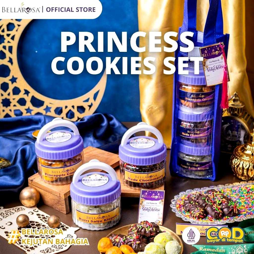 

BELLAROSA Hampers Lebaran Paket Princess set kue kering