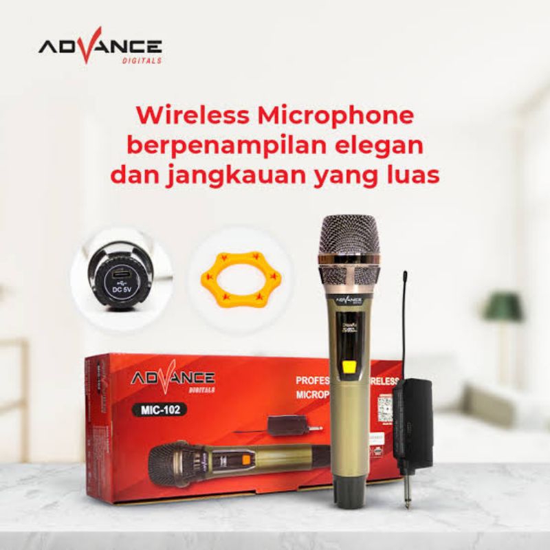 Mic wireless ADVANCE MIC-102
