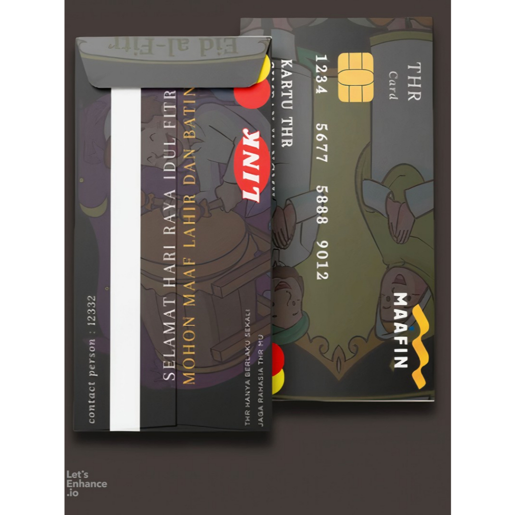 

Amplop/Angpao size panjang, buat lebaran/hari raya, motif kartu ATM Murah dan Berkualitas. 1PCS(Harga Cuma 2000) 1Pack(10 PCS cuma 15 ribu) A12