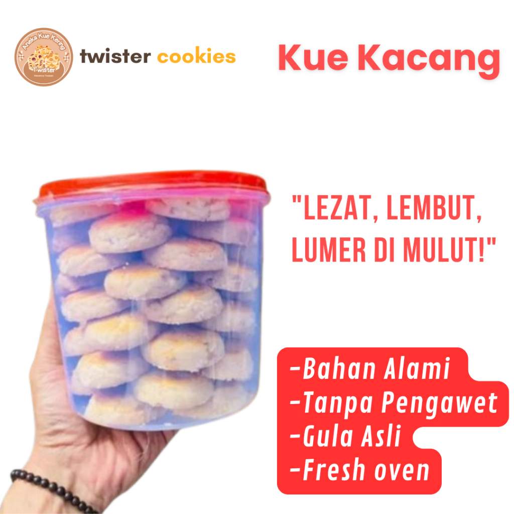 

KUE KACANG ORIGINAL 100% KUE KACANG HOMEMADE 900 GRAM