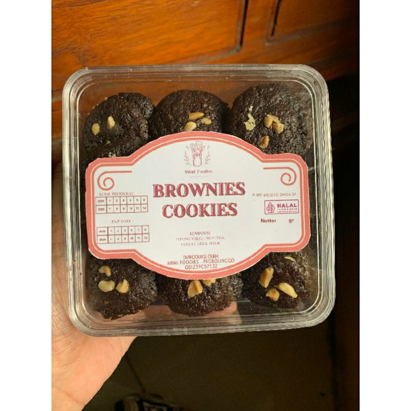 

Brownies Cookies Kue Lebaran Kue Kekinian Brownies Kering