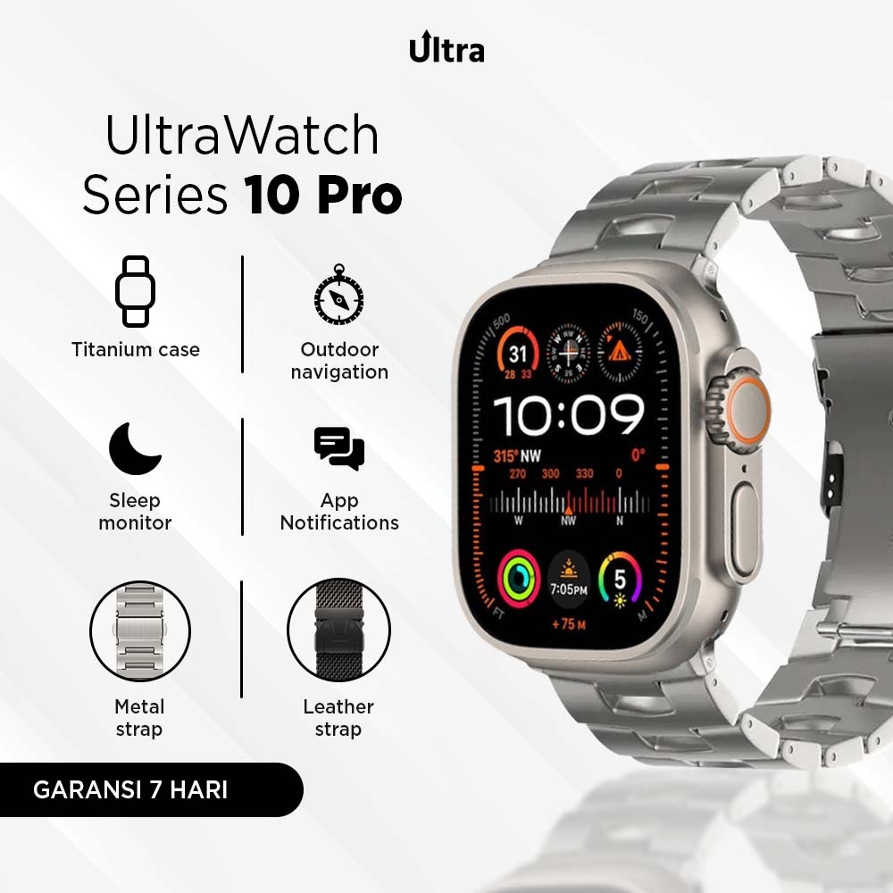 AIG [Best Seller] UltraWatch Series 10 Pro Smartwatch PRO Amoled Z87 PRO Smartwatch High Quality by