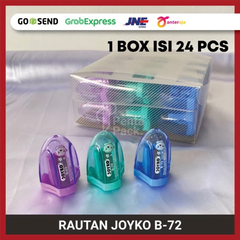 

Rautan Pensil Joyko B-72 / Serutan / Pencil Sharpener ( per pcs )