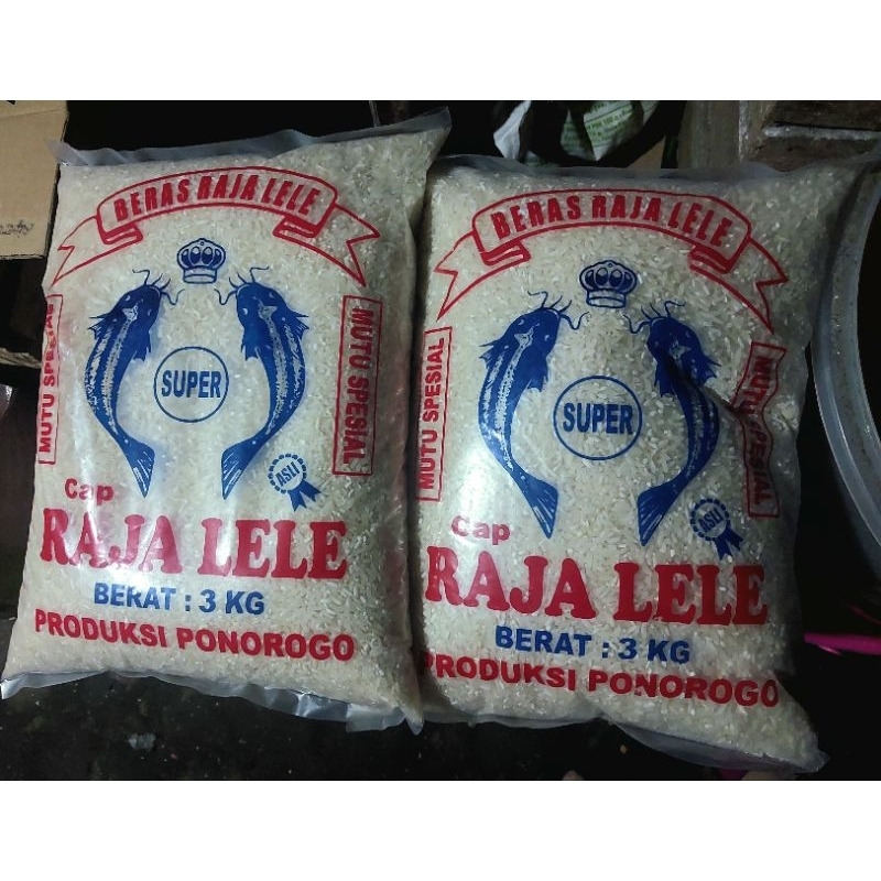 

Beras Cap Raja Lele 3KG