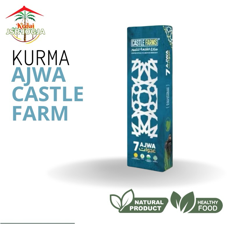 

Kurma Ajwa Castle Farm Organik Premium 7 Butir