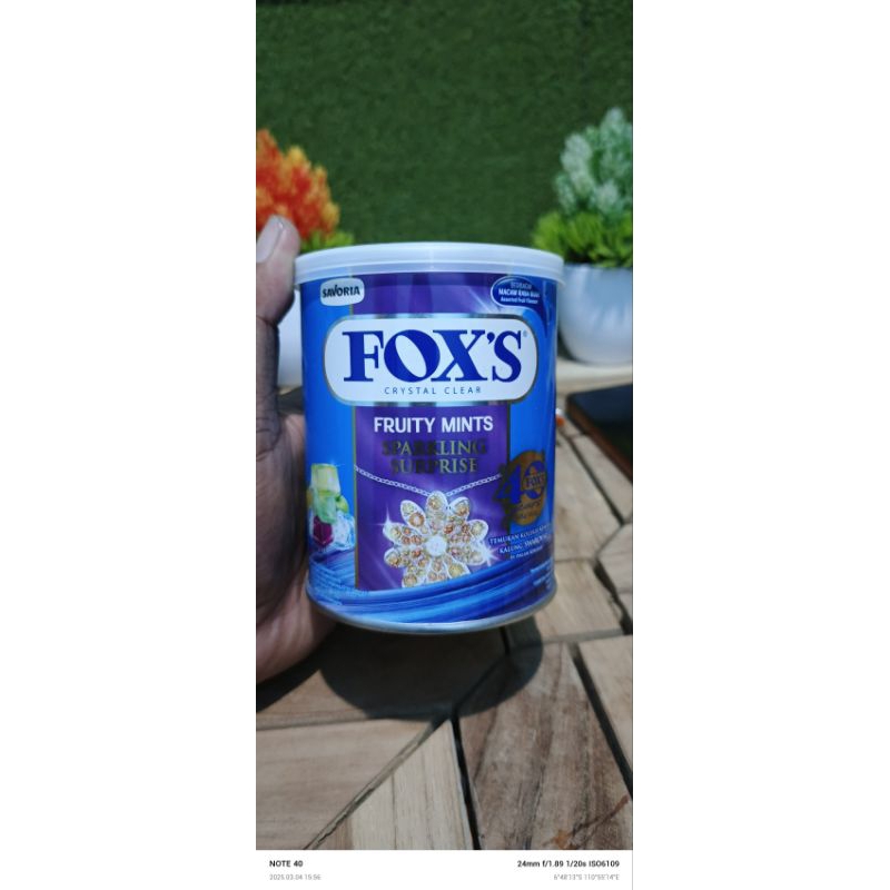 

permen fox kaleng