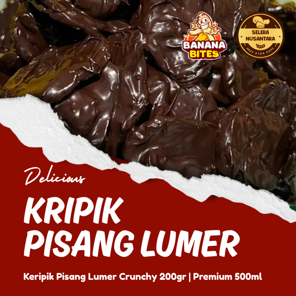 

Keripik Pisang Lumer Crunchy 200gr | Premium 500ml