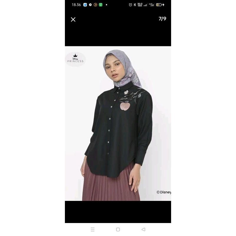 prelove geulis kemeja disney