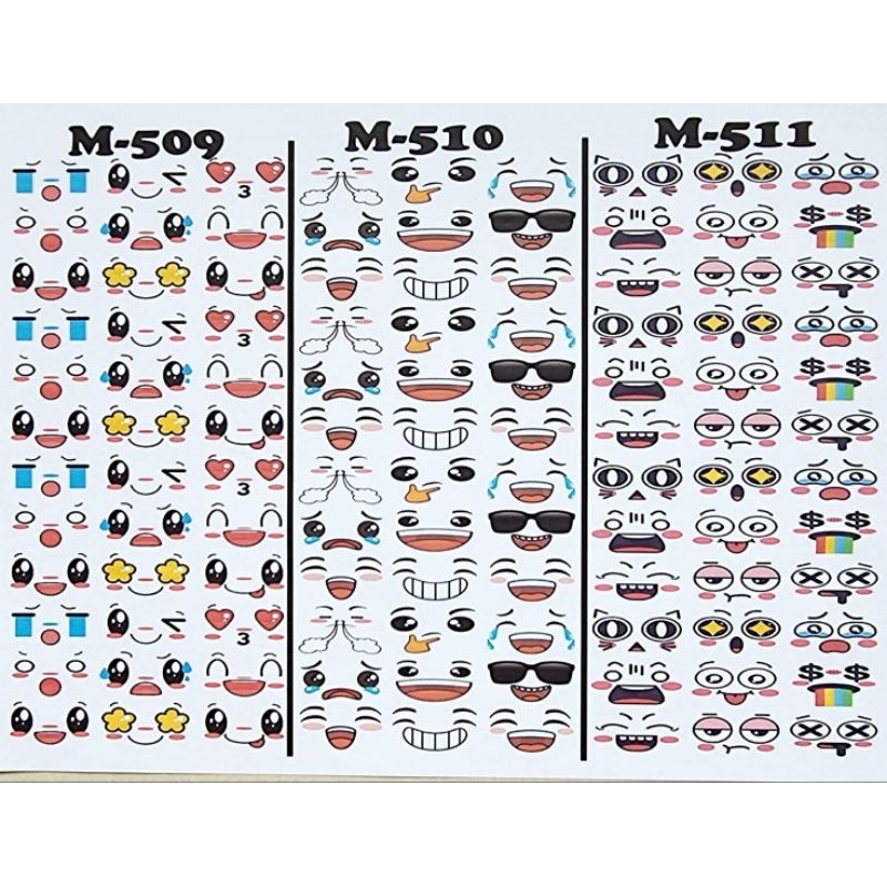 

edible stamp / edible picture / stiker makanan / stiker minuman / emoji 15