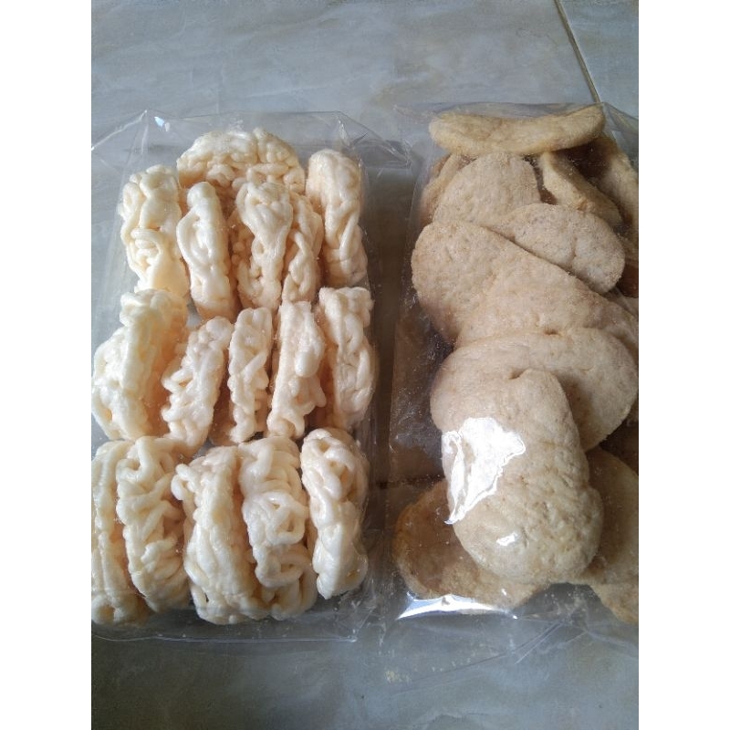 

kemplang kulit mix susun kemasan (2pcs) kombo hemat fresh langsung dari pabrik