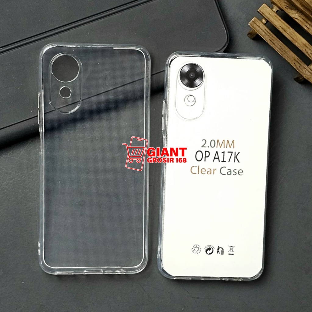 Oppo A17K Case Clear HD Case Bening Oppo A17K