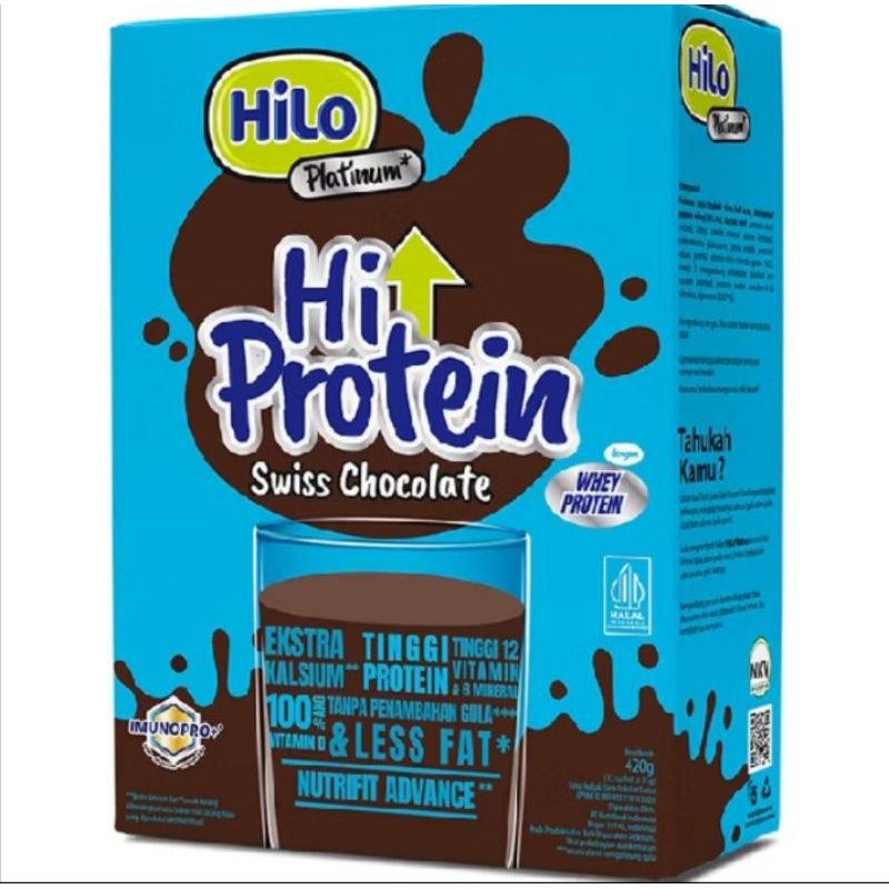 

Hilo Platinum Chocolate (12 Sachet)Susu Tinggi Protein Jaga Masa Otot Usia Dewas