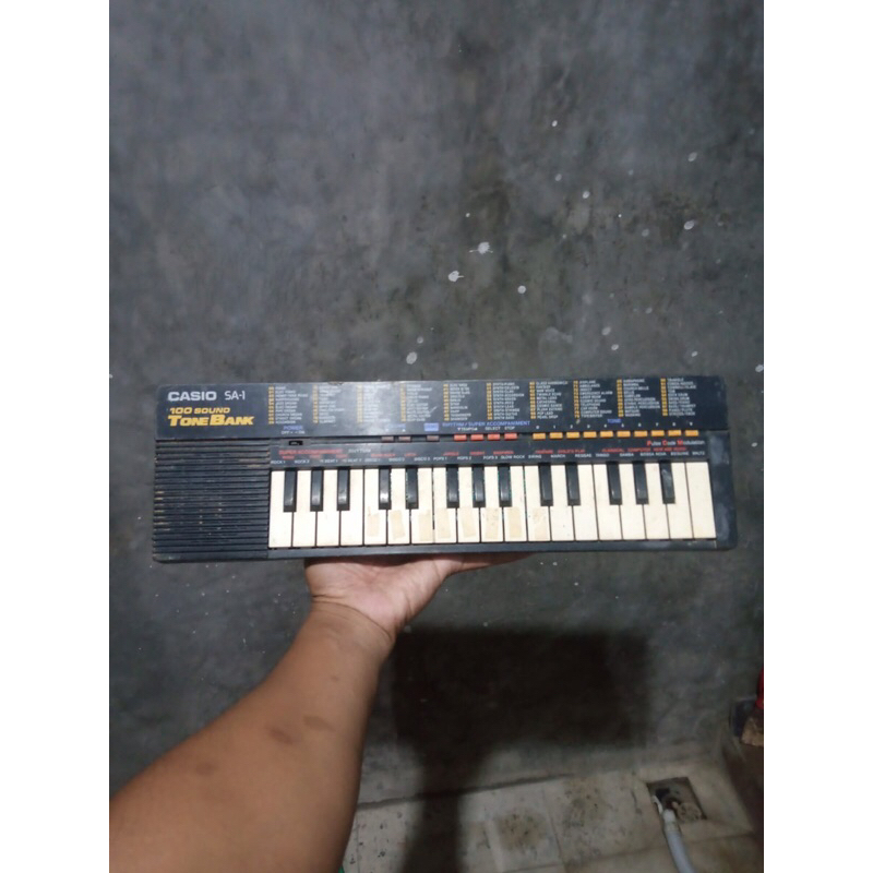 PIANO CASIO SA-1 BAHAN