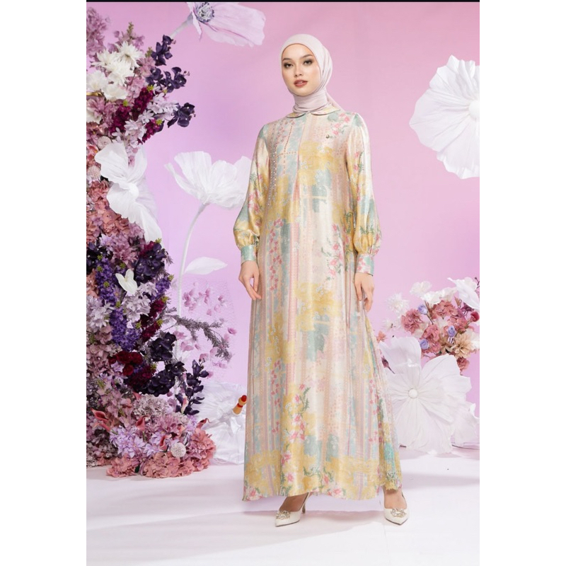Isvara Dress by Muda size L warna Teal