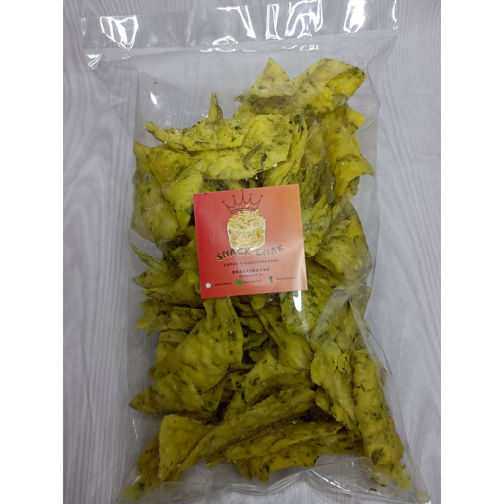 

SNACK KERIPIK PANGSIT ASIN GURIH RENYAH