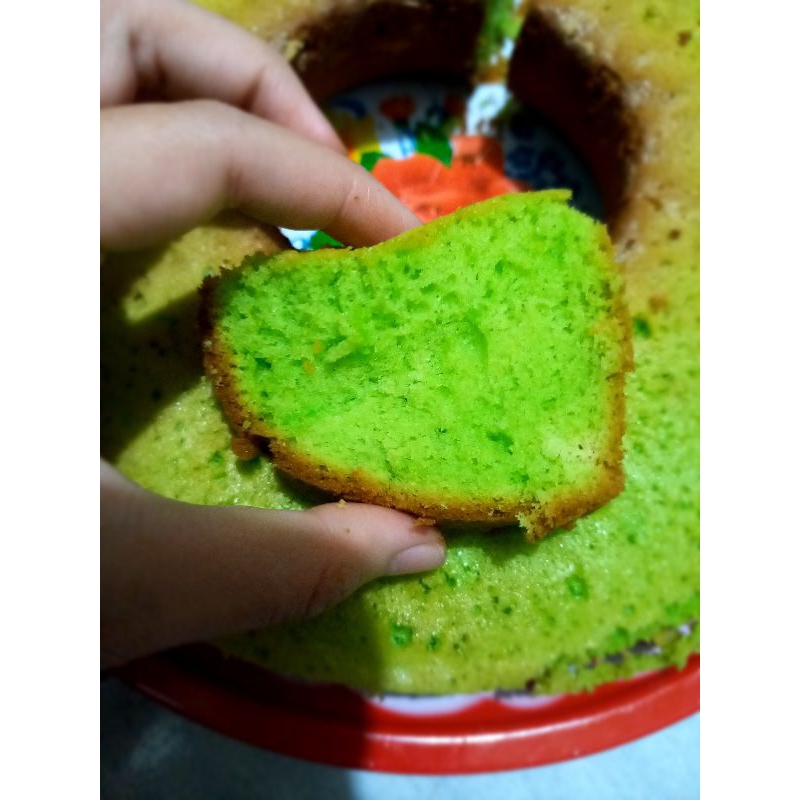 

Bolu pandan, keju