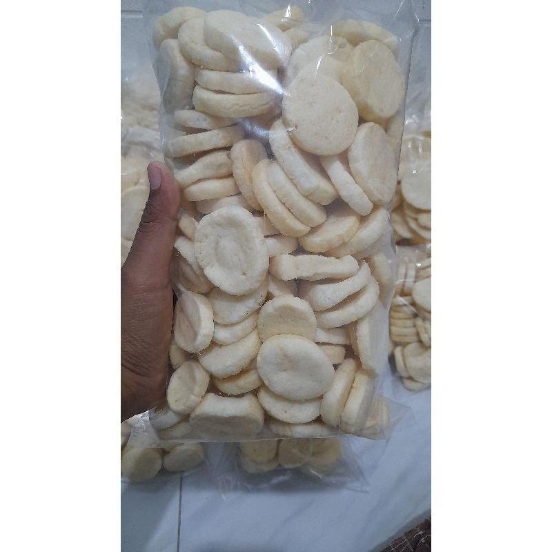 

Kerupuk Kancing Mini Kerupuk Ikan Palembang asli 200gr