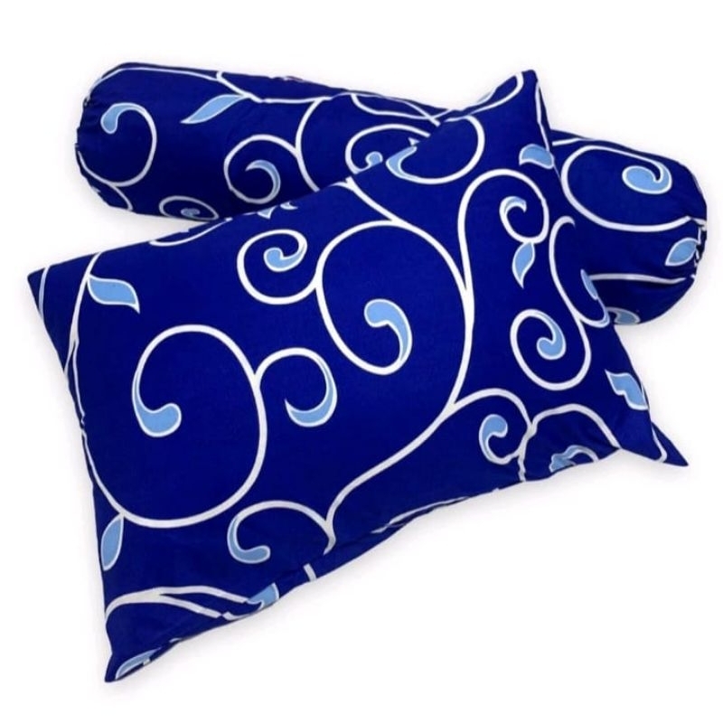 Sarung Bantal Motif / Sarung Bantal Resleting & Sarung Guling Tali / Urung Bantal & Urung Guling