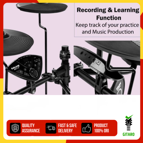 Drum Elektrik Electric Drum Set Nux DM 1 X New NUX DM1X DM 1X Ori