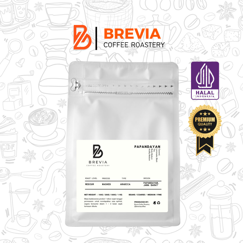 

Kopi Arabika Papandayan 500gr Bubuk Murni Biji Premium Coffee Beans Arabica Single Origin Espresso