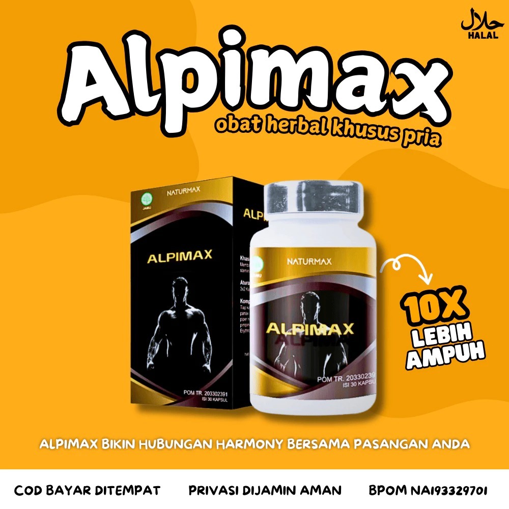 ALPIMAX HERBALIS HERBAL TRADISIONAL - Secara Tradisional Digunakan untuk Membantu Sirkulasi darah