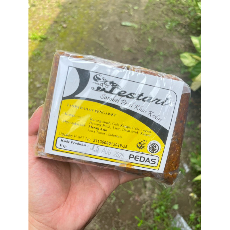 

Sambal Pecel Terlaris Asli kediri Rasa Pedas