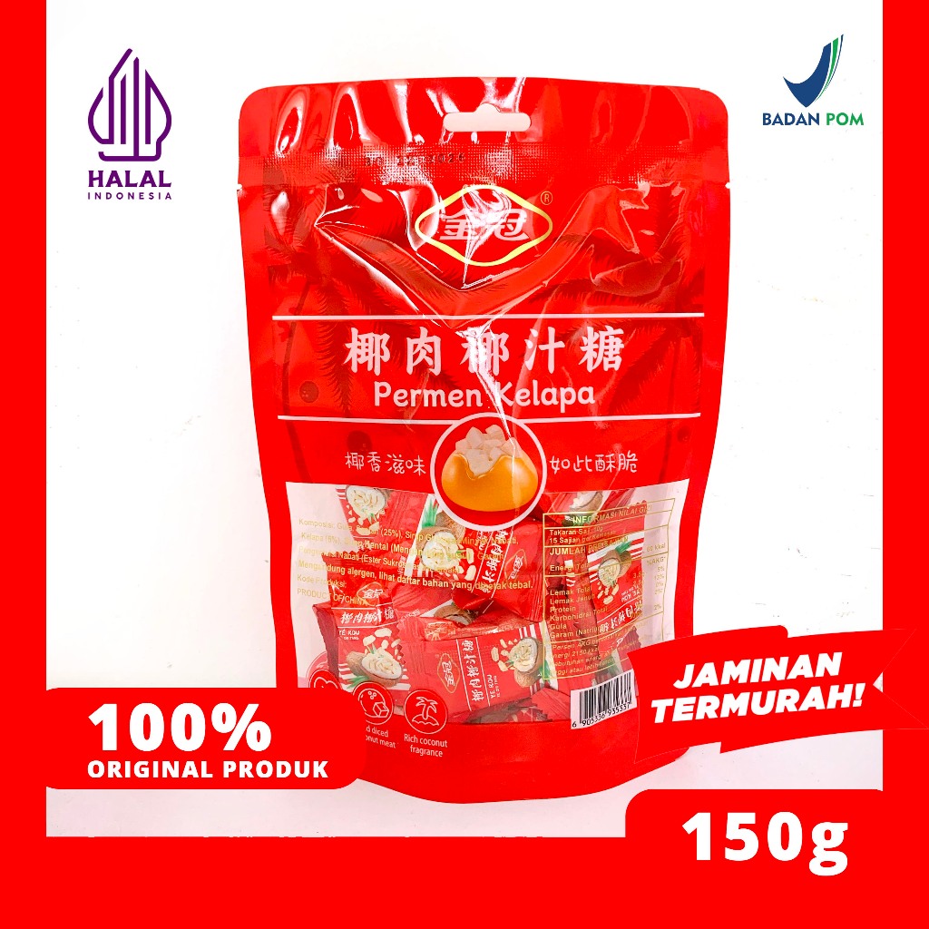 

bGF Permen Kelapa 150 Gram