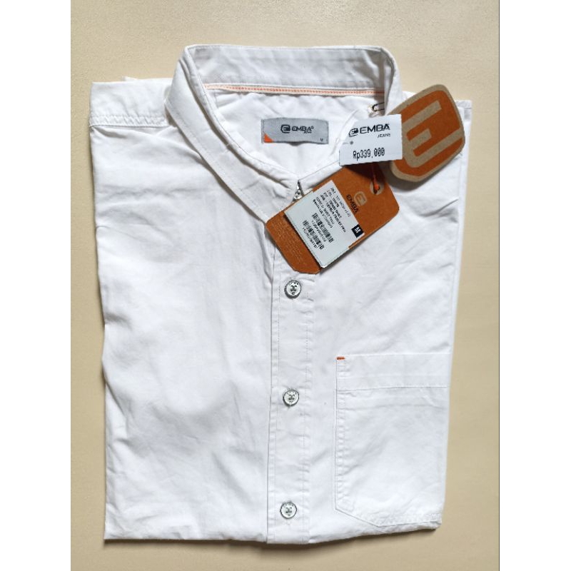 Kemeja Emba Lengan Pendek/ Kemeja Murah Pria/ Kemeja Cowok Murah/ Atasan Pria