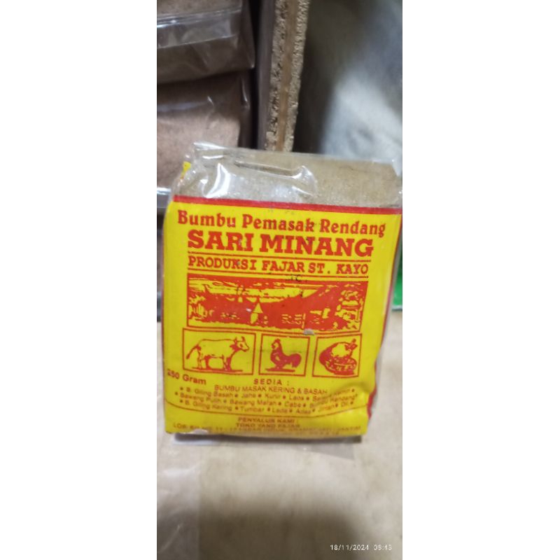 

bumbu rendang sari minang 250g