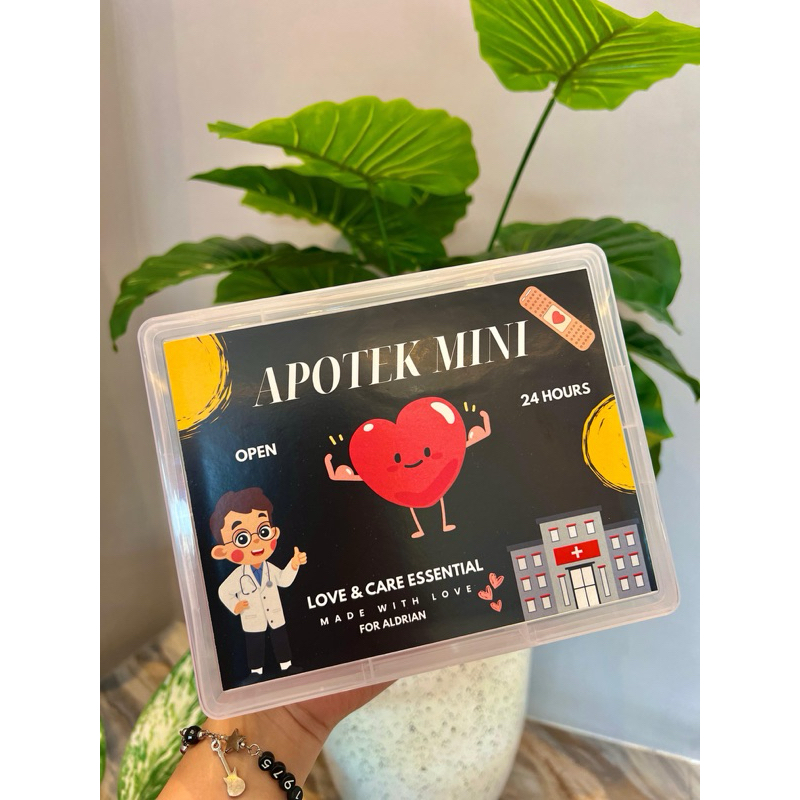Apotek Mini | Kado Untuk Pacar | Kotak Apotek Mini | Emergency Box